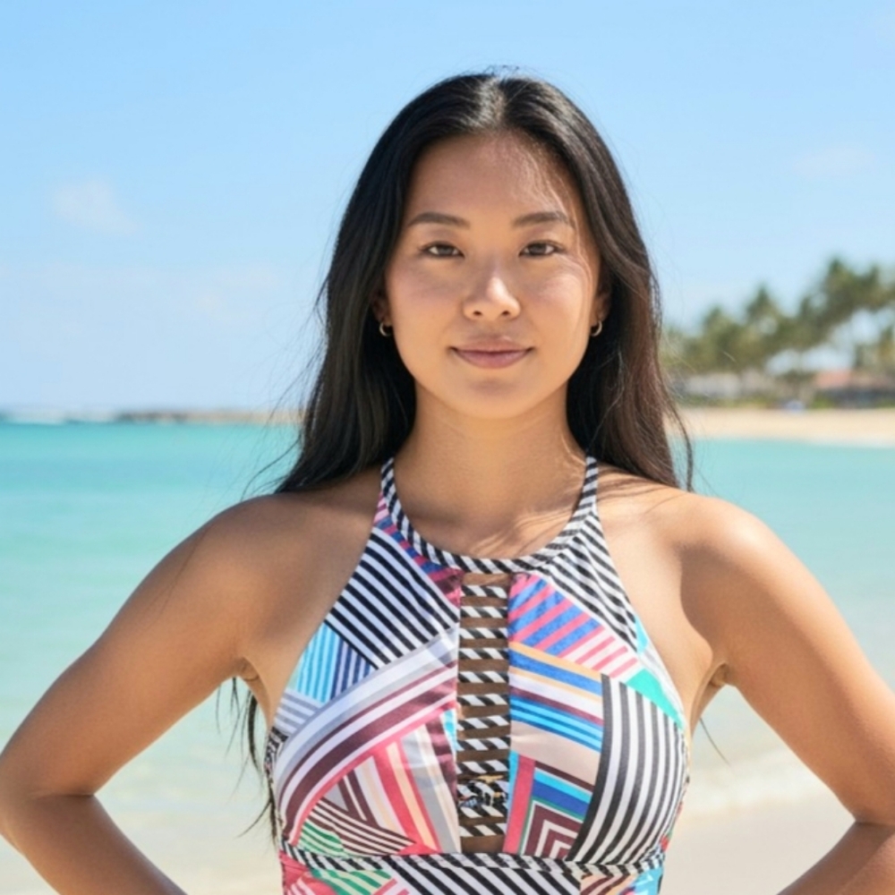 Colorful Striped Crop Top